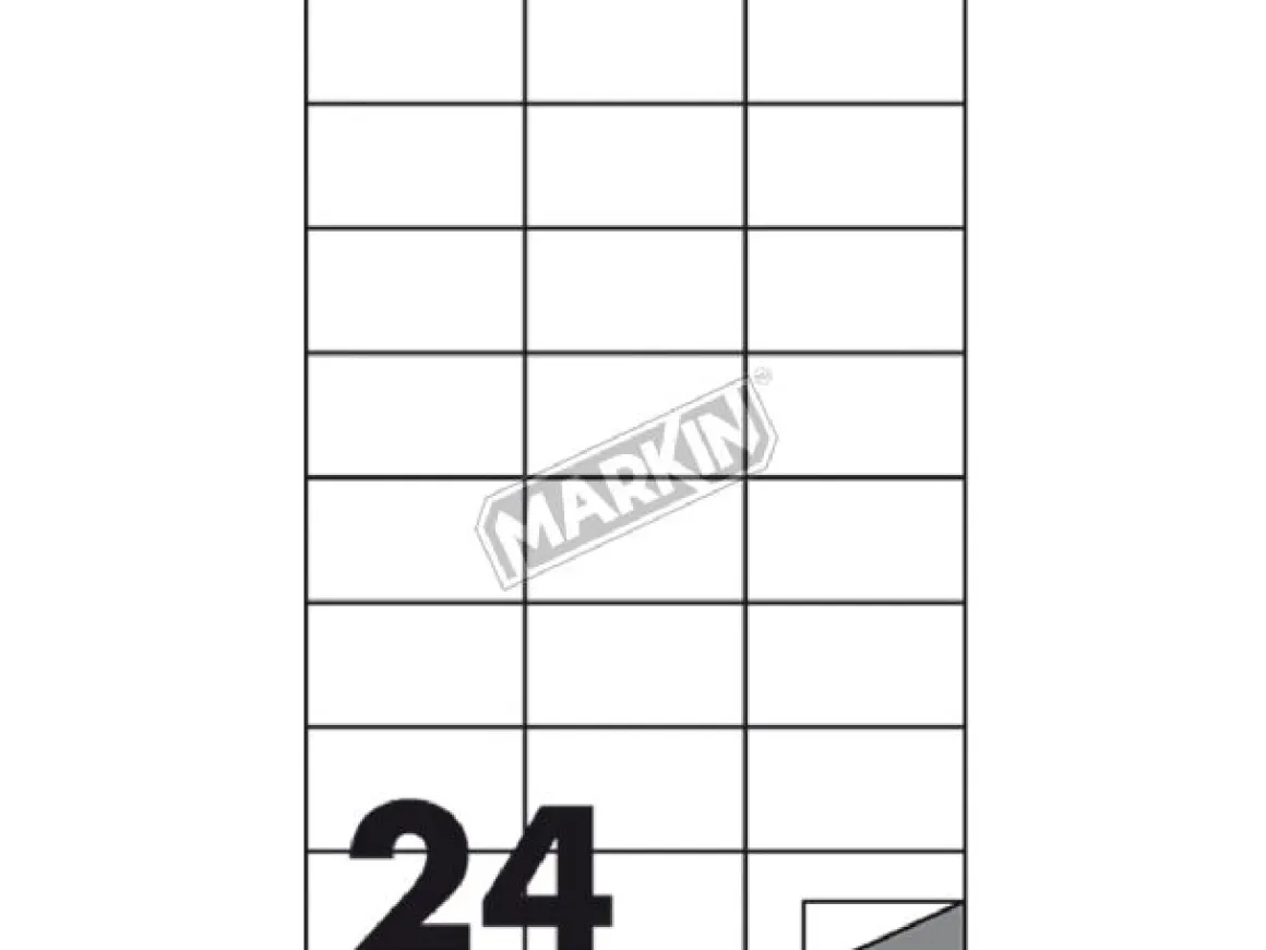 CONFEZIONE 2400 ETICHETTE 70X37MM BIANCHE : vendita online CONFEZIONE 2400 ETICHETTE 70X37MM BIANCHE in offerta