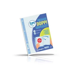 CONFEZIONE 15 FOGLI RICAMBI RINFORZATI DOPPIO A4 QUADRETTI : vendita online CONFEZIONE 15 FOGLI RICAMBI RINFORZATI DOPPIO A4 QUADRETTI in offerta