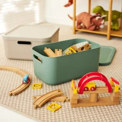 CONTENITORE MULTI BOX ALBULA LIGHT VISCHIO VERDE 39.5X23.5 H. 17.7CM 12LT: vendita online CONTENITORE MULTI BOX ALBULA LIGHT VISCHIO VERDE 39.5X23.5 H. 17.7CM 12LT in offerta