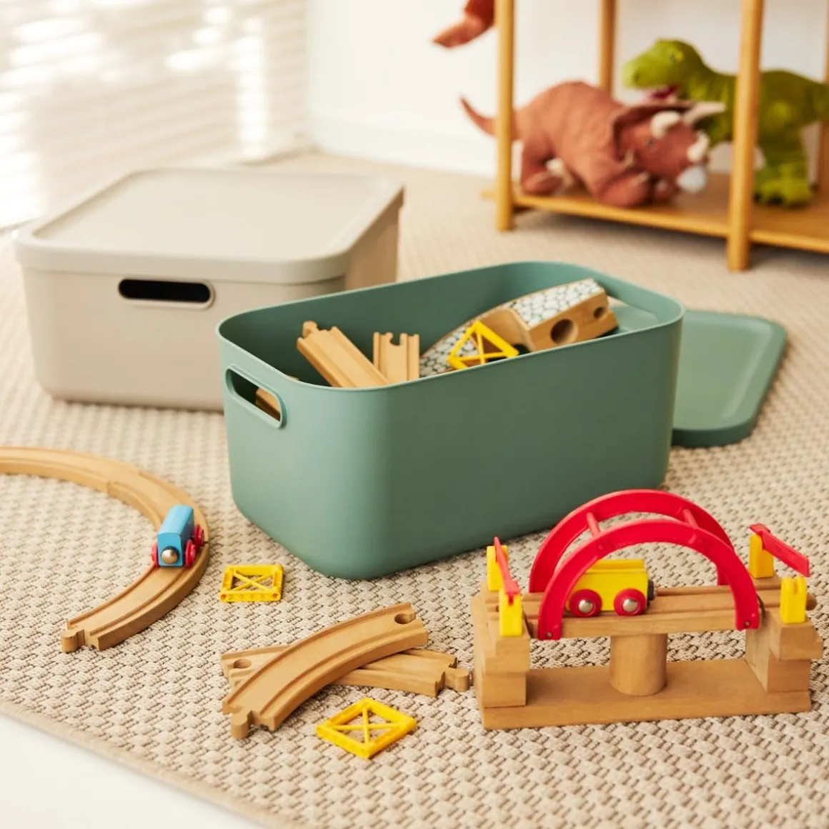CONTENITORE MULTI BOX ALBULA LIGHT VISCHIO VERDE 39.5X23.5 H. 17.7CM 12LT: vendita online CONTENITORE MULTI BOX ALBULA LIGHT VISCHIO VERDE 39.5X23.5 H. 17.7CM 12LT in offerta