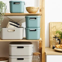 CONTENITORE MULTI BOX ALBULA LIGHT VISCHIO VERDE 39.5X35.5 H 17.7CM 20LT: vendita online CONTENITORE MULTI BOX ALBULA LIGHT VISCHIO VERDE 39.5X35.5 H 17.7CM 20LT in offerta