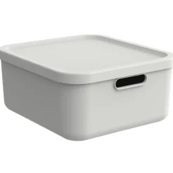 CONTENITORE MULTI BOX ALBULA LIGHT VISCHIO BIANCO 39.5X35.5 H. 17.7CM 20LT: vendita online CONTENITORE MULTI BOX ALBULA LIGHT VISCHIO BIANCO 39.5X35.5 H. 17.7CM 20LT in offerta