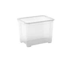 CONTENITORE T BOX IN PLASTICA TRASPARENTE 38X26.5X28.5CM 20LT: vendita online CONTENITORE T BOX IN PLASTICA TRASPARENTE 38X26.5X28.5CM 20LT in offerta