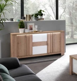 CONTROMOBILE MOD.PALAZZO 3 ANTE ROVERE WELLINGTON/B.CO LUCIDO: vendita online CONTROMOBILE MOD.PALAZZO 3 ANTE ROVERE WELLINGTON/B.CO LUCIDO in offerta