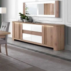 CONTROMOBILE MOD.PALAZZO 4 ANTE ROVERE WELLINGTON/B.CO LUCIDO: vendita online CONTROMOBILE MOD.PALAZZO 4 ANTE ROVERE WELLINGTON/B.CO LUCIDO in offerta
