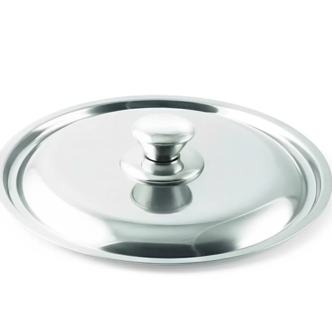 COPERCHIO IN ACCIAIO INOX 18/CR LUCIDO DIAM. 14