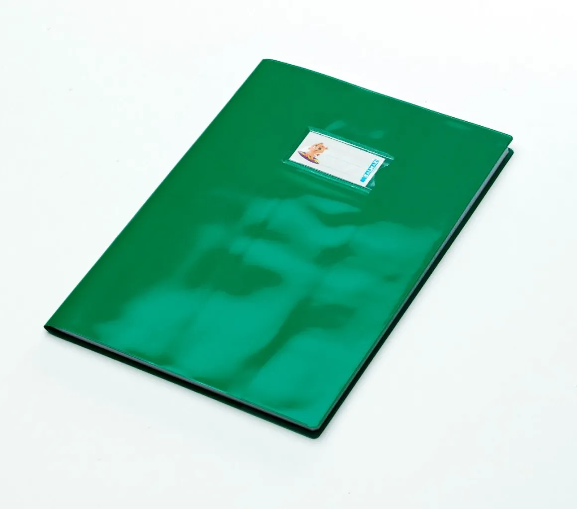 Copertina Maxi In PVC Lacato: Copertina in pvc verde scuro