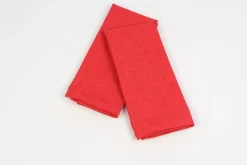 COPPIA TOVAGLIOLI CM 40X40 ROSSO: vendita online COPPIA TOVAGLIOLI CM 40X40 ROSSO in offerta