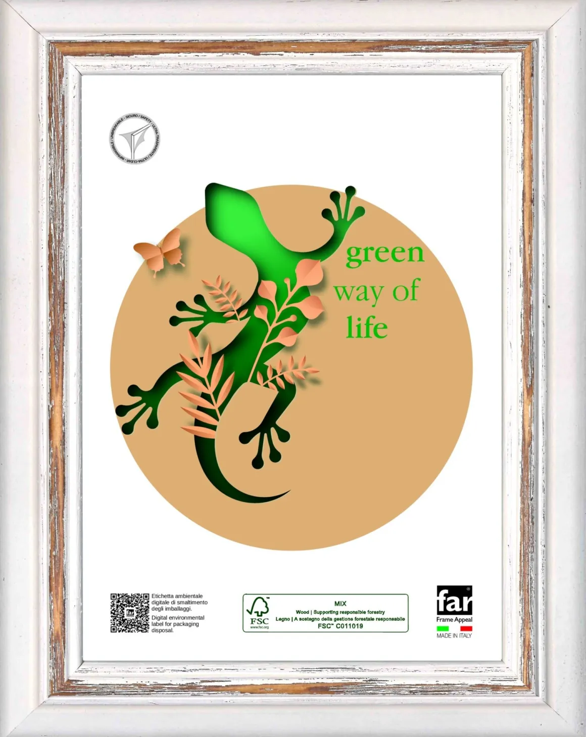 CORNICE DURAN IN LEGNO E CRILEX NOCE 18X24CM : vendita online CORNICE DURAN IN LEGNO E CRILEX NOCE 18X24CM in offerta