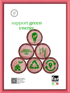 CORNICE VIRIUS IN LEGNO E CRILEX ROSSA 18X24CM : vendita online CORNICE VIRIUS IN LEGNO E CRILEX ROSSA 18X24CM in offerta