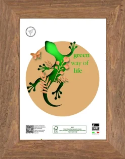 CORNICE WARREN IN LEGNO E CRILEX NOCE 35X50CM: vendita online CORNICE WARREN IN LEGNO E CRILEX NOCE 35X50CM in offerta