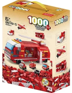 COSTRUZIONI CAMION POMPIERI 1000PZ: vendita online COSTRUZIONI CAMION POMPIERI 1000PZ in offerta