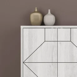 CREDENZA MOD. DUNE ANCIENT WHITE