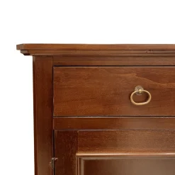CREDENZA 3 ANTE IN LEGNO TINTA NOCE : vendita online CREDENZA 3 ANTE IN LEGNO TINTA NOCE in offerta