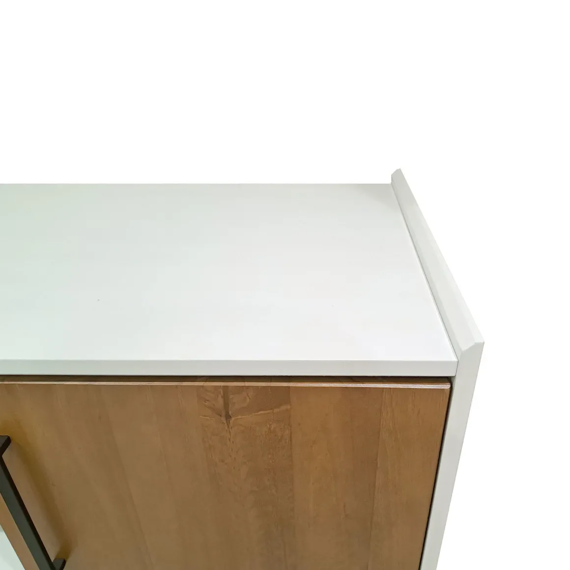 CREDENZA CM 150X45 H. 85 BIANCO E TABACCO: vendita online CREDENZA CM 150X45 H. 85 BIANCO E TABACCO in offerta