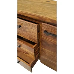 CREDENZA CM 145X45 H.80 IN LEGNO SHEESHAM : vendita online CREDENZA CM 145X45 H.80 IN LEGNO SHEESHAM in offerta