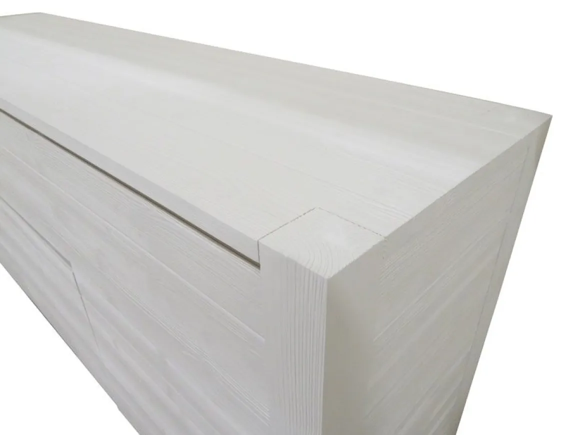 CREDENZA IN ABETE BIANCO SPAZZOLATO: vendita online CREDENZA IN ABETE BIANCO SPAZZOLATO in offerta