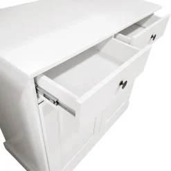 CREDENZA IN LEGNO MASSELLO BIANCO OPACO: vendita online CREDENZA IN LEGNO MASSELLO BIANCO OPACO in offerta