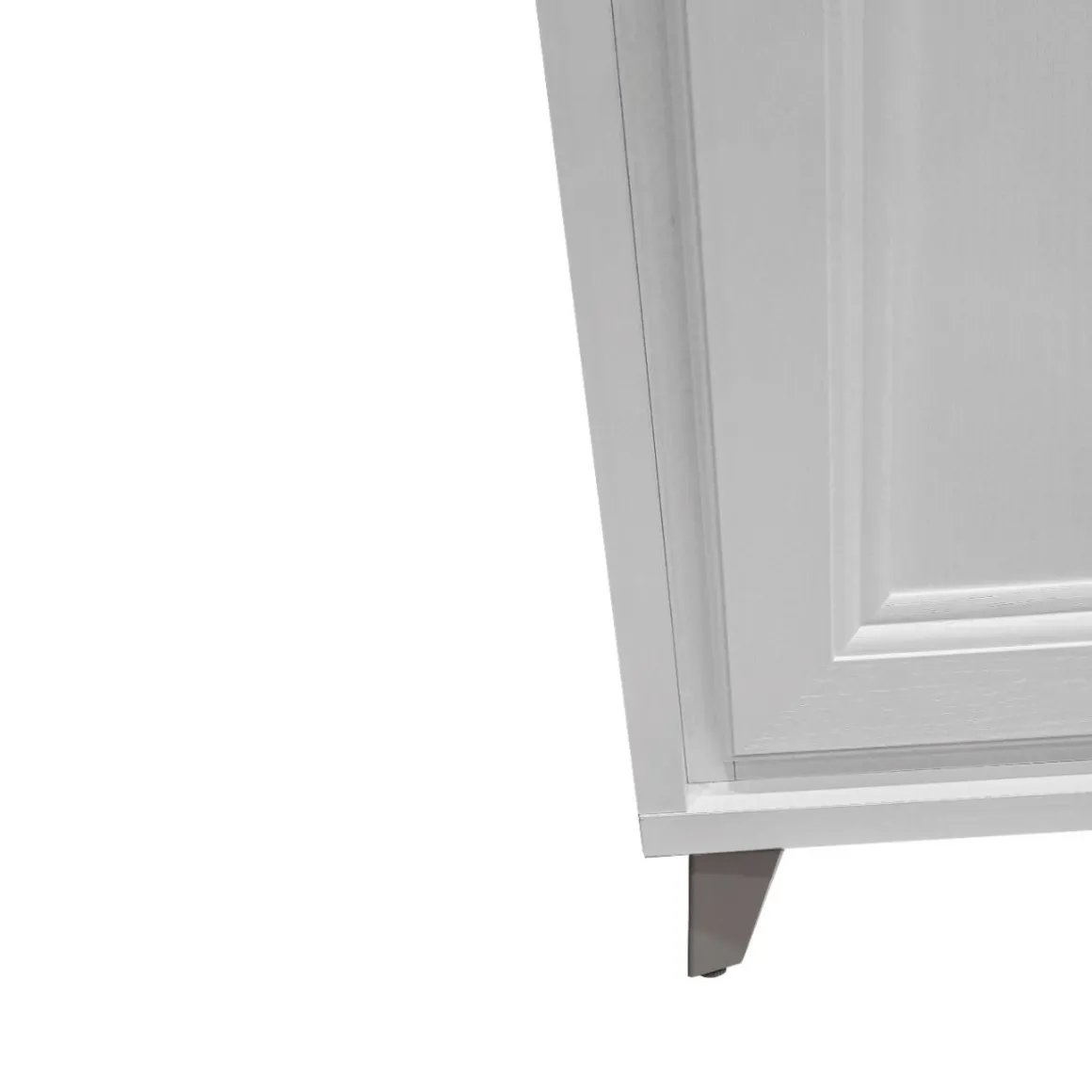 CREDENZA MOD. FOSTER CM 189X45 H.79 BIANCO FRASSINATO in vendita online