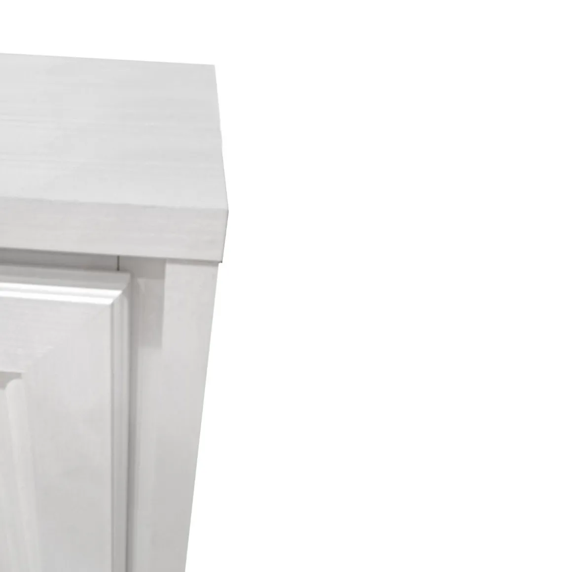 CREDENZA MOD. FOSTER CM 189X45 H.79 BIANCO FRASSINATO in vendita online