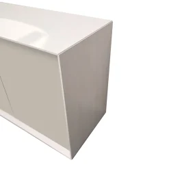 CREDENZA MOD. GIORNO PER GIORNO CM 155.6X45 H. 71.6 NUVOLA FRASSINO E TELE LISCIO in vendita online