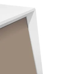 CREDENZA MOD. GIORNO PER GIORNO CM 105.6X45 H. 135.6 NUVOLA FRASSINO E FANGO LISCIO in vendita online