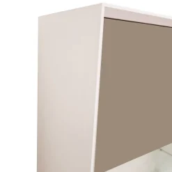 CREDENZA MOD. GIORNO PER GIORNO CM 105.6X45 H.167.6 NUVOLA FRASSINO E FANGO LISCIO in vendita online