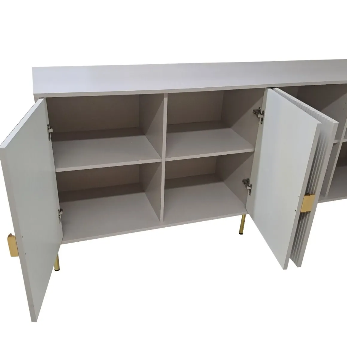 CREDENZA MOD.LOTUS CASHMERE EFFETTO CANNETTATO in vendita online