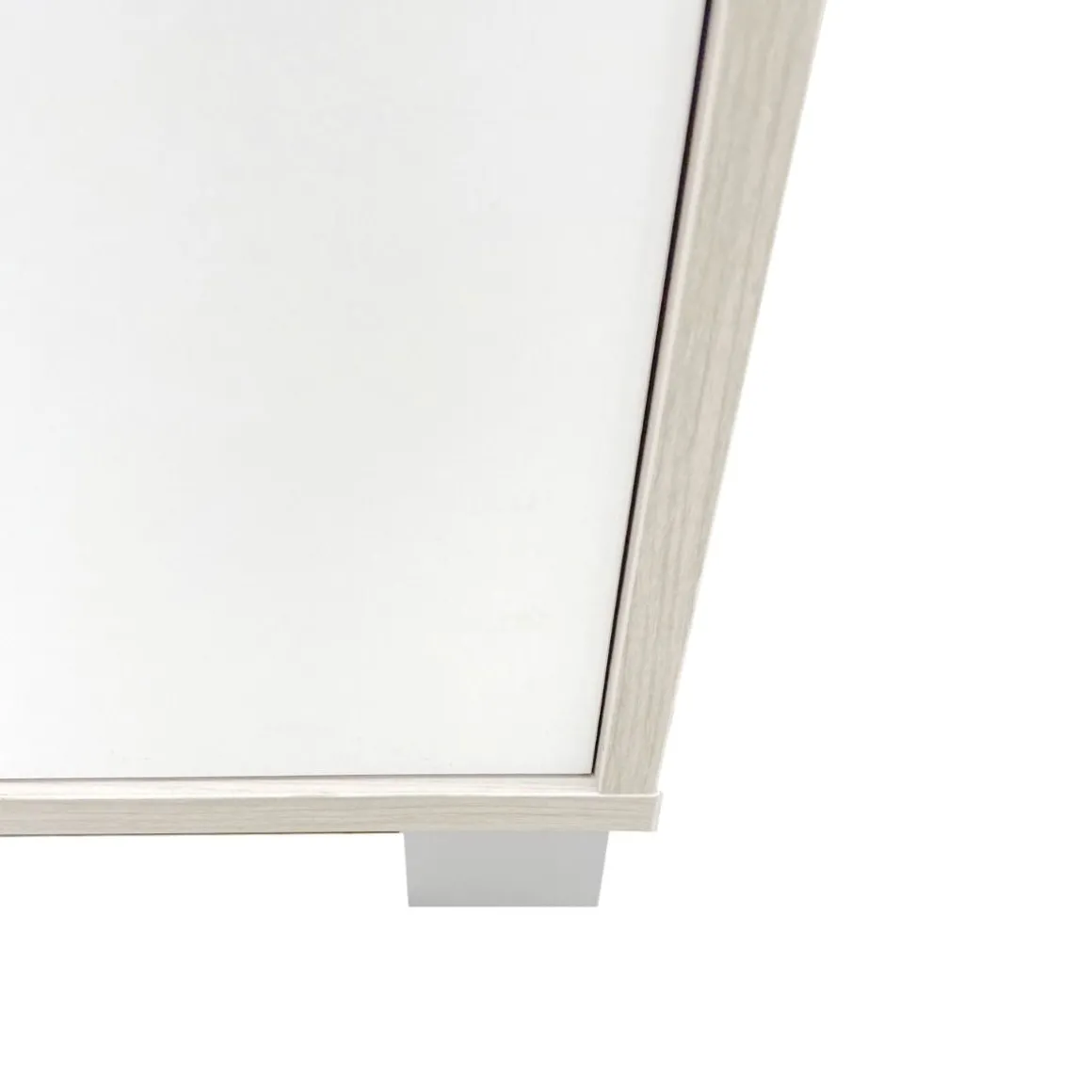 CREDENZA MOD. QUADRANTE IN LAMINATO OLMO E BIANCO: vendita online CREDENZA MOD. QUADRANTE IN LAMINATO OLMO E BIANCO in offerta