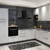 Cucina componibile colore pietra bianca