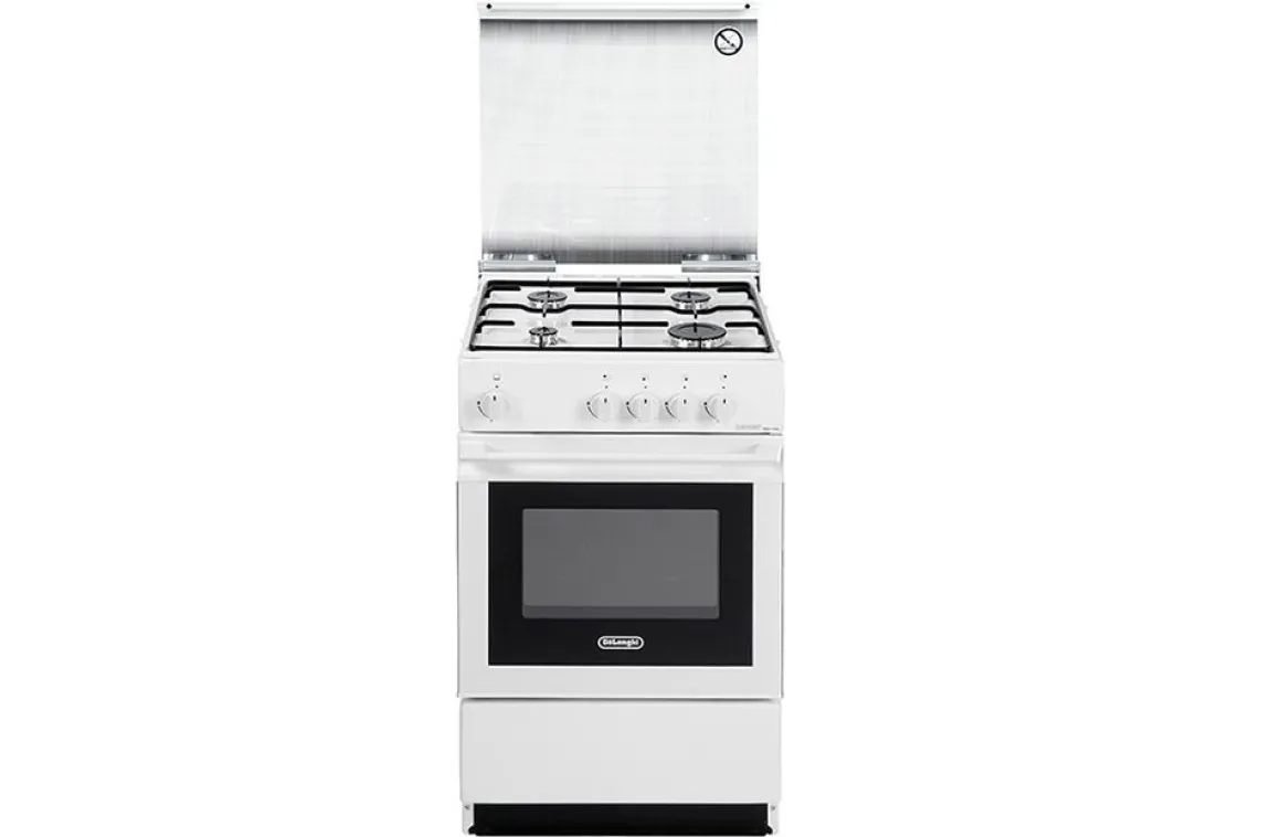 CUCINA CM 50X50 DE LONGHI AD APPOGGIO 4 FUOCHI BIANCA SGW554GBN