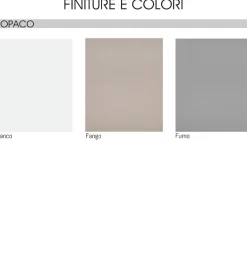 CUCINA MOD. MIRA COMP. IRIS CM 360X60 H 216 COGNAC E BIANCO OPACO