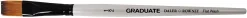 DALER ROWNEY - PENNELLO PIATTO LAVIS PIATTO QUADRATO MANICO CORTO GRADUATE N. 1/2: vendita online DALER ROWNEY - PENNELLO PIATTO LAVIS PIATTO QUADRATO MANICO CORTO GRADUATE N. 1/2 in offerta