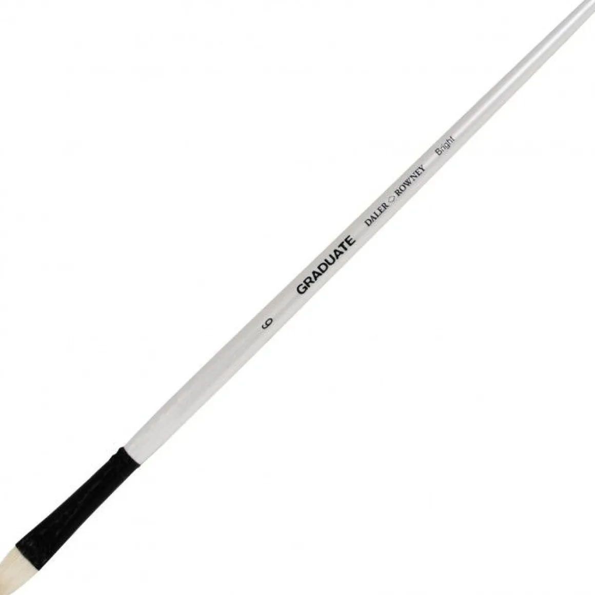 DALER ROWNEY - PENNELLO PIATTO CORTO MANICO LUNGO N. 6: vendita online DALER ROWNEY - PENNELLO PIATTO CORTO MANICO LUNGO N. 6 in offerta