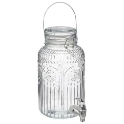 DISPENSER BEVANDE MONA 3.8LT CM 21.5X16 H.29 IN VETRO TRASPARENTE