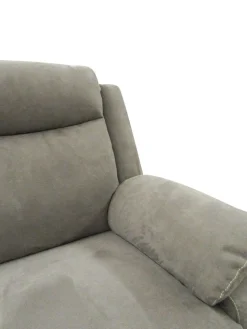 Divano Con Seduta Relax: Divano con Chaise Longue in tessuto Nabuk