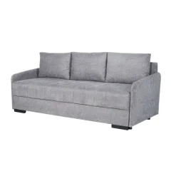 DIVANO LETTO BETTA CON CARRELLO ESTRAIBILE IN TESSUTO GRIGIO: vendita online DIVANO LETTO BETTA CON CARRELLO ESTRAIBILE IN TESSUTO GRIGIO in offerta