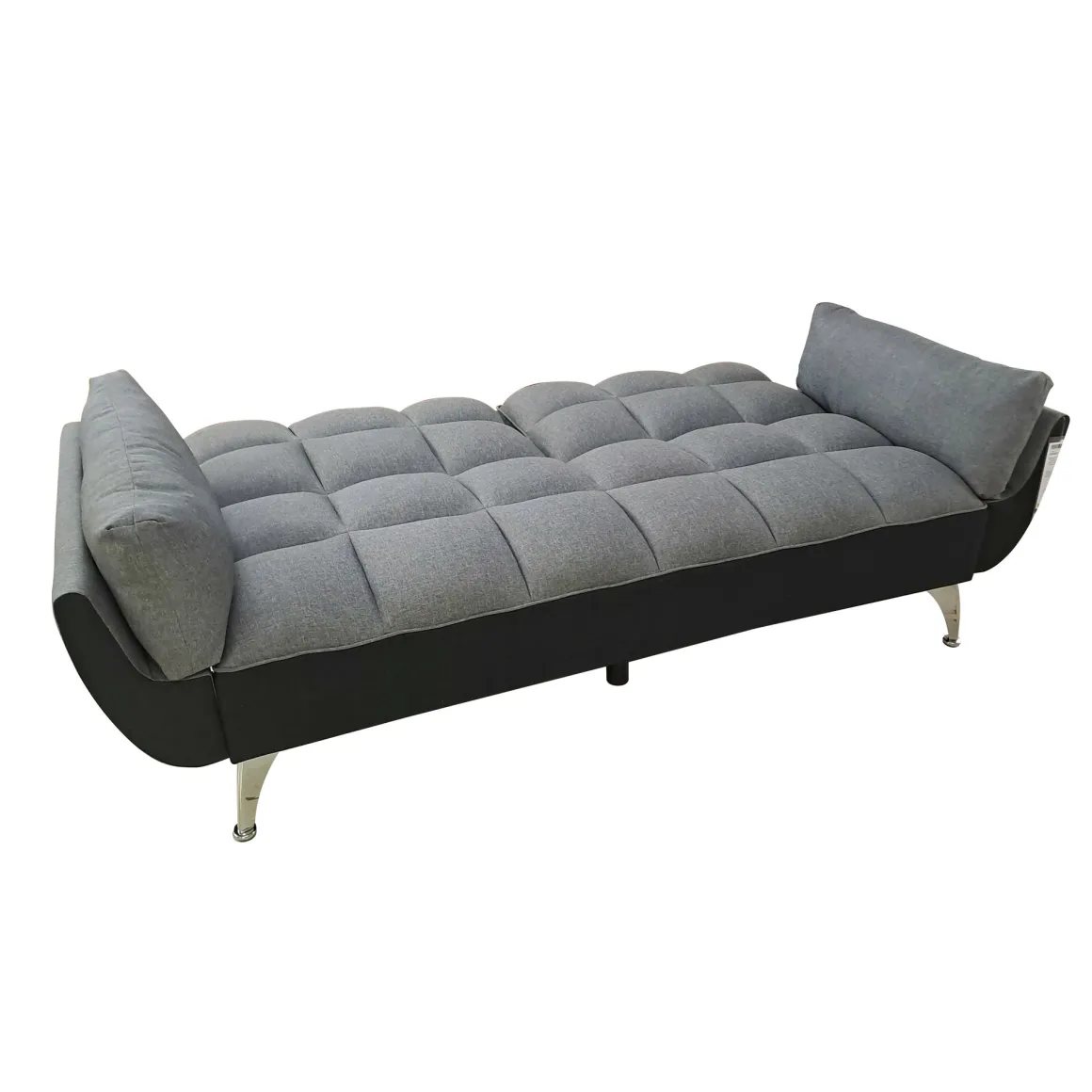 DIVANO LETTO CARLO CM 220 CON APERTURA CLIC CLAC IN TESSUTO GRIGIO: vendita online DIVANO LETTO CARLO CM 220 CON APERTURA CLIC CLAC IN TESSUTO GRIGIO in offerta