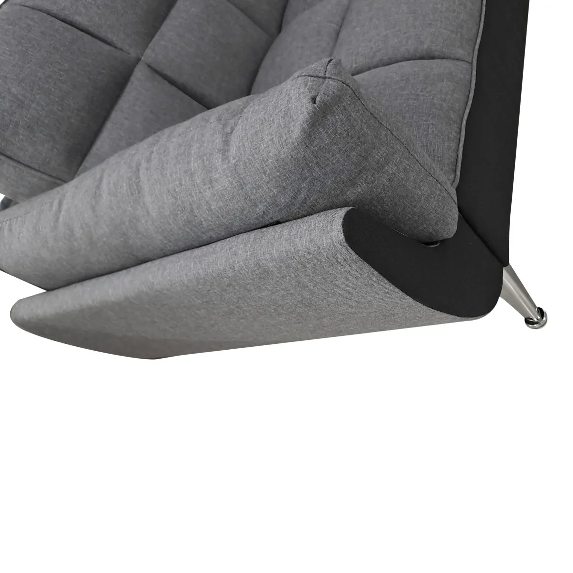DIVANO LETTO CARLO CM 220 CON APERTURA CLIC CLAC IN TESSUTO GRIGIO: vendita online DIVANO LETTO CARLO CM 220 CON APERTURA CLIC CLAC IN TESSUTO GRIGIO in offerta