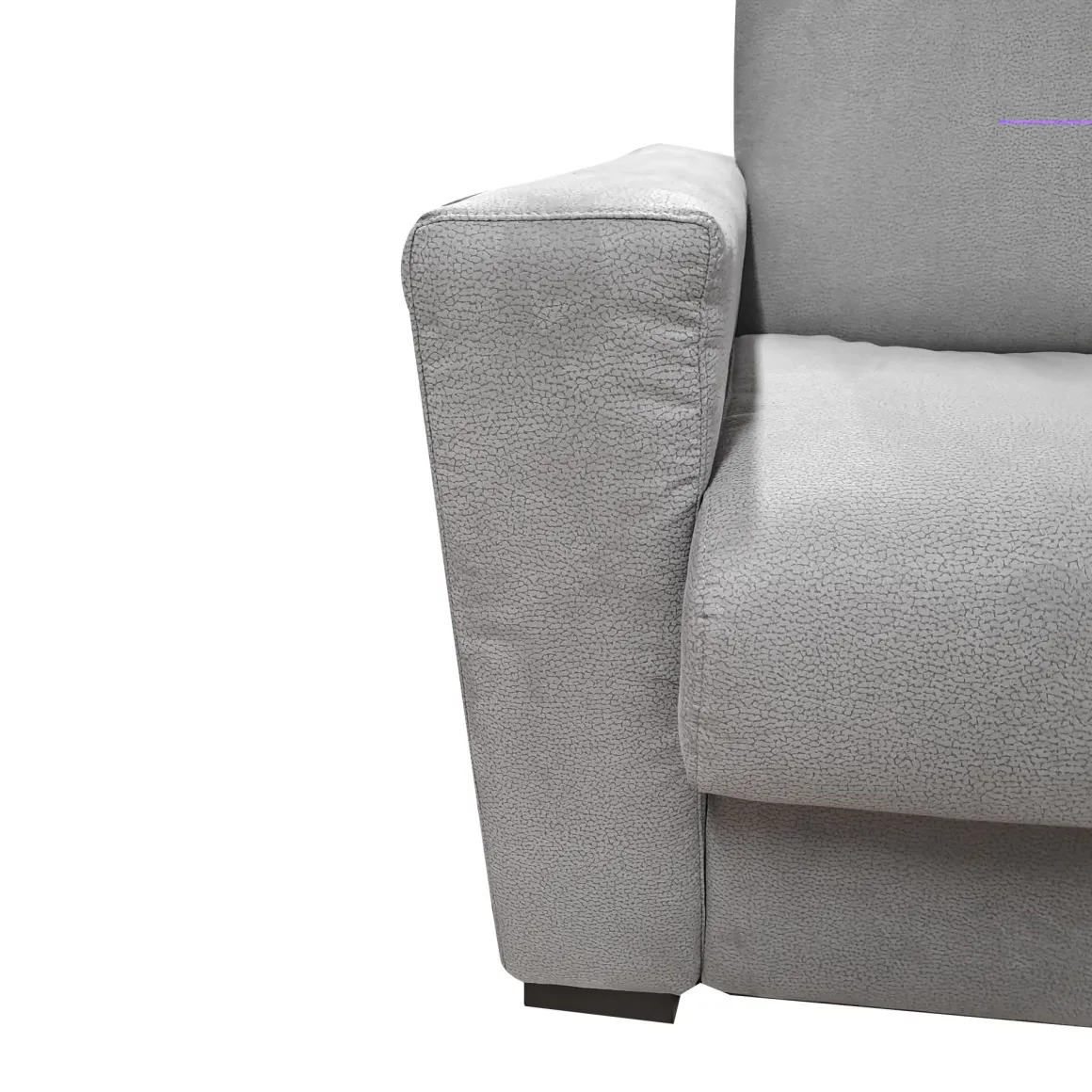 DIVANO LETTO CITY CM 195 CON RETE ELETTROSALDATA IN TESSUTO GRIGIO: vendita online DIVANO LETTO CITY CM 195 CON RETE ELETTROSALDATA IN TESSUTO GRIGIO in offerta