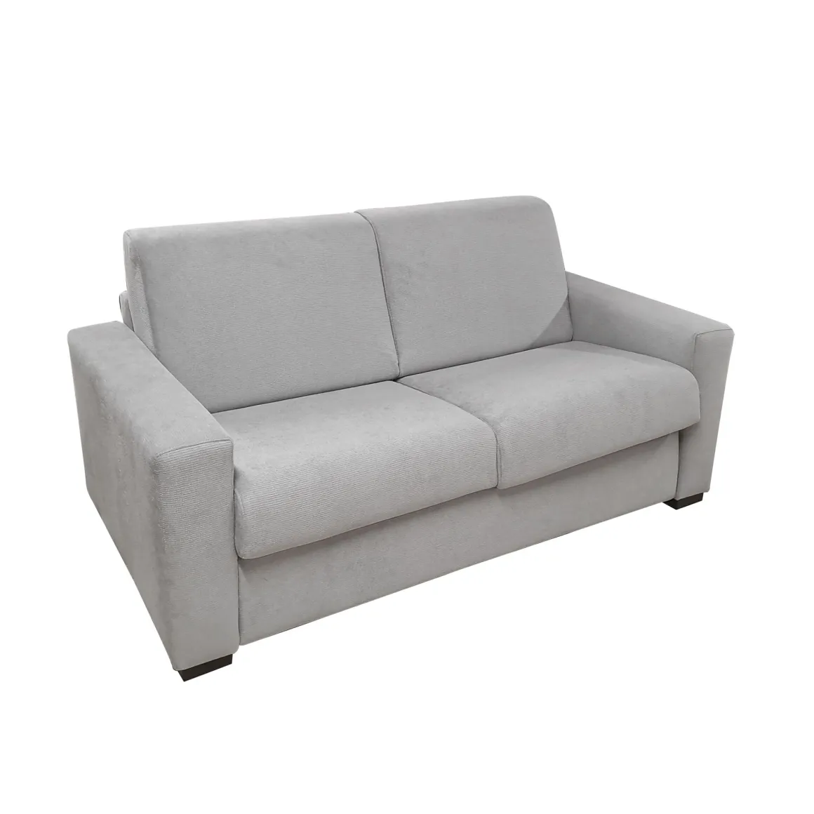DIVANO LETTO CITY CM 175 CON RETE ELETTROSALDATA IN TESSUTO GRIGIO: vendita online DIVANO LETTO CITY CM 175 CON RETE ELETTROSALDATA IN TESSUTO GRIGIO in offerta