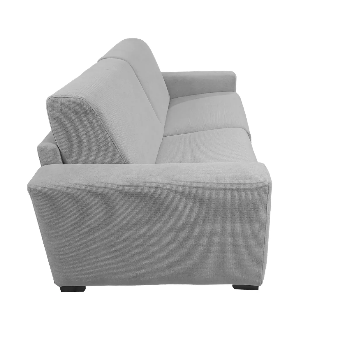 DIVANO LETTO CITY CM 175 CON RETE ELETTROSALDATA IN TESSUTO GRIGIO: vendita online DIVANO LETTO CITY CM 175 CON RETE ELETTROSALDATA IN TESSUTO GRIGIO in offerta