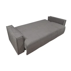 DIVANO LETTO MAXI MONTANA CM 230 CON APERTURA CLIC CLAC IN TESSUTO GRIGIO: vendita online DIVANO LETTO MAXI MONTANA CM 230 CON APERTURA CLIC CLAC IN TESSUTO GRIGIO in offerta