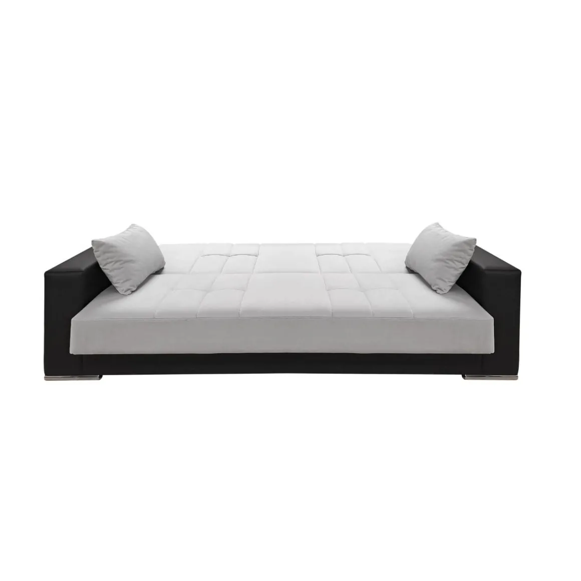 DIVANO LETTO PADOVA CON APERTURA IN ECOPELLE/TESSUTO