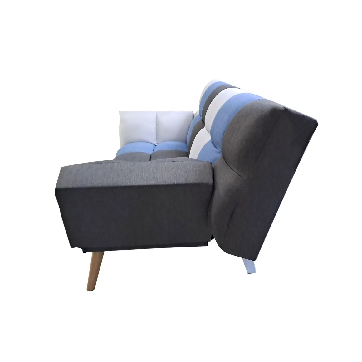 DIVANO LETTO PAOLO CON APERTURA CLIC CLAC IN TESSUTO MULTICOLORE: vendita online DIVANO LETTO PAOLO CON APERTURA CLIC CLAC IN TESSUTO MULTICOLORE in offerta