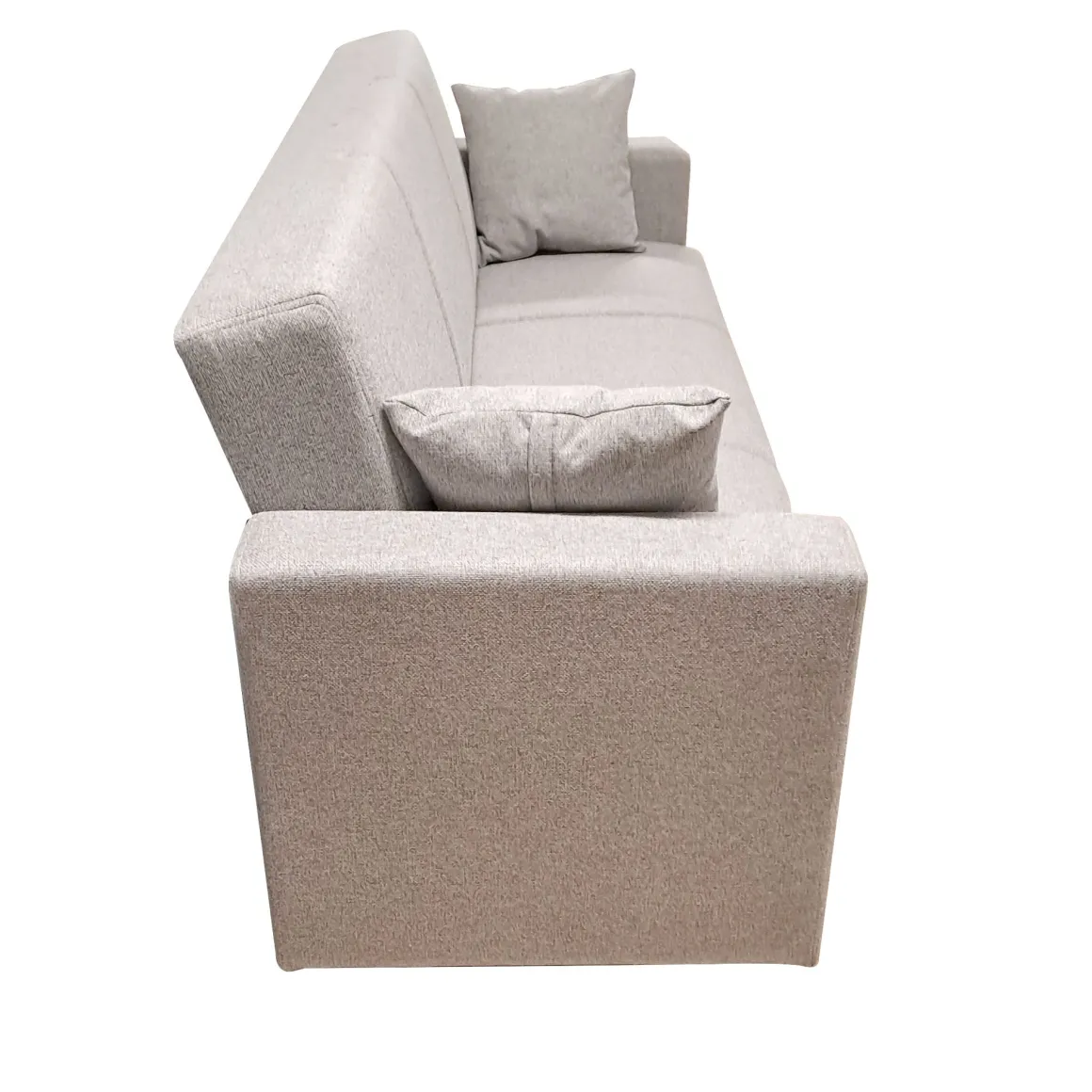 DIVANO LETTO PROMO CON APERTURA CLICK CLACK IN TESSUTO BEIGE: vendita online DIVANO LETTO PROMO CON APERTURA CLICK CLACK IN TESSUTO BEIGE in offerta