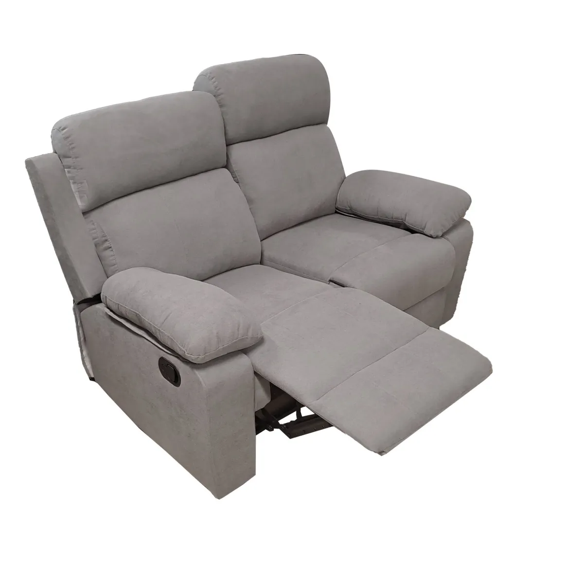DIVANO 2P KEY CON RELAX MANUALE IN TESSUTO GRIGIO CHIARO: vendita online DIVANO 2P KEY CON RELAX MANUALE IN TESSUTO GRIGIO CHIARO in offerta