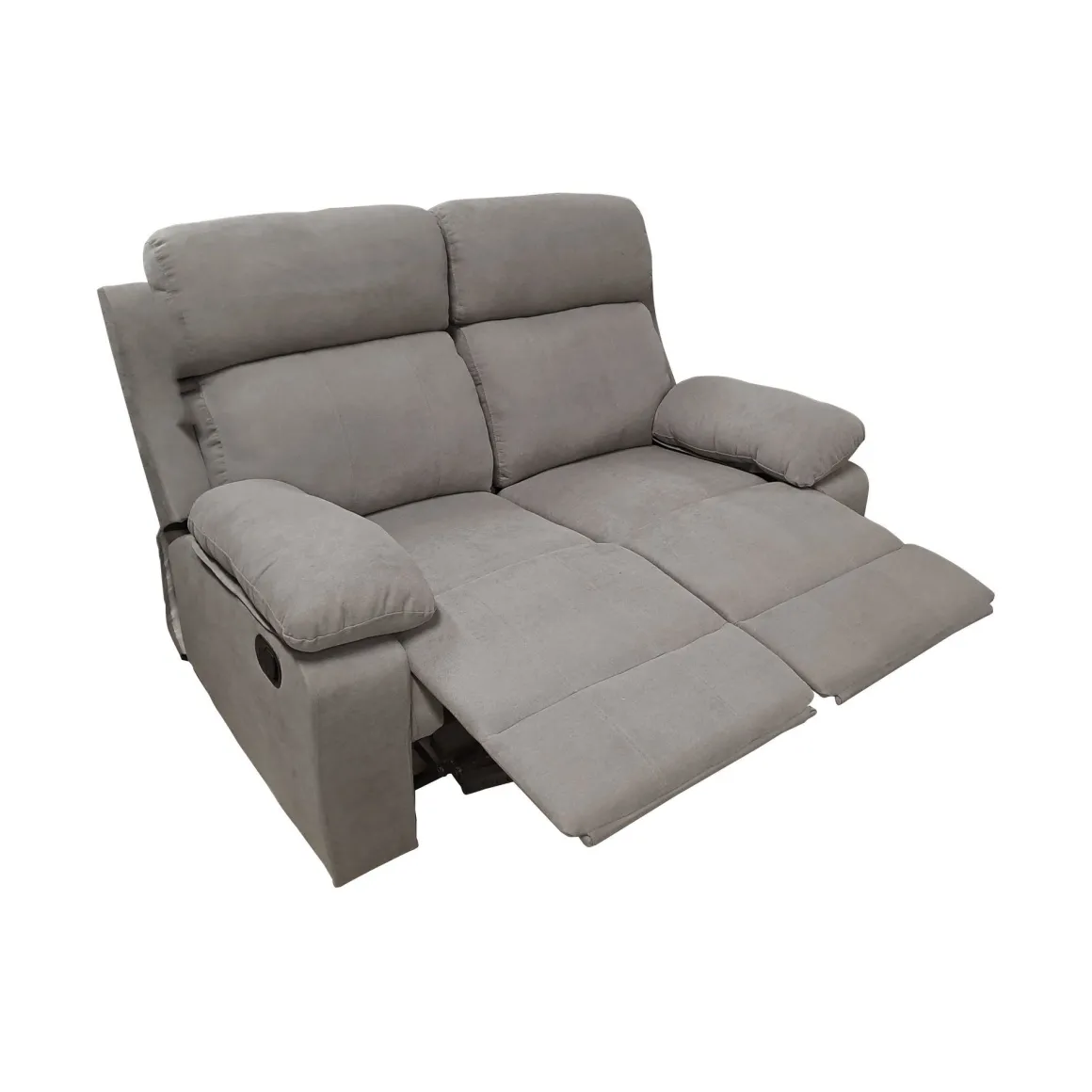 DIVANO 2P KEY CON RELAX MANUALE IN TESSUTO GRIGIO CHIARO: vendita online DIVANO 2P KEY CON RELAX MANUALE IN TESSUTO GRIGIO CHIARO in offerta