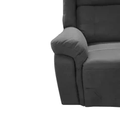 DIVANO 3 POSTI CON RELAX MANUALE IN TESSUTO GRIGIO: vendita online DIVANO 3 POSTI CON RELAX MANUALE IN TESSUTO GRIGIO in offerta