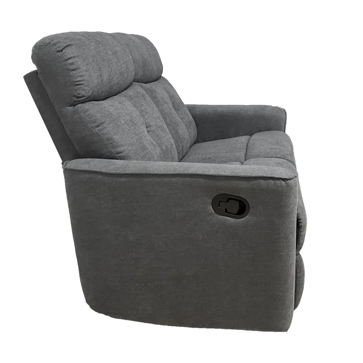 DIVANO 2 POSTI ENEA CON RELAX MANUALE IN TESSUTO GRIGIO SCURO: vendita online DIVANO 2 POSTI ENEA CON RELAX MANUALE IN TESSUTO GRIGIO SCURO in offerta